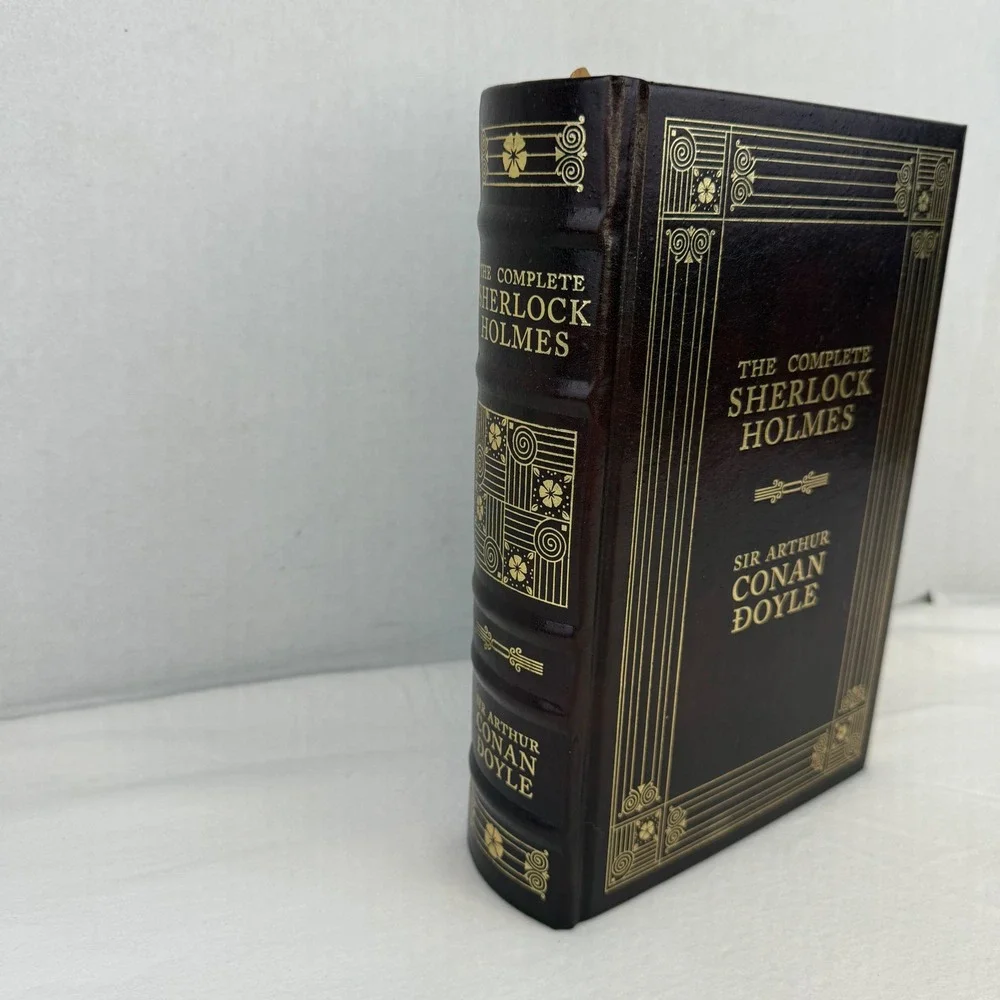 The Complete‎ Sherlock Holmes Arthur Conan Doyle Barnes & Noble Leatherback 1992
